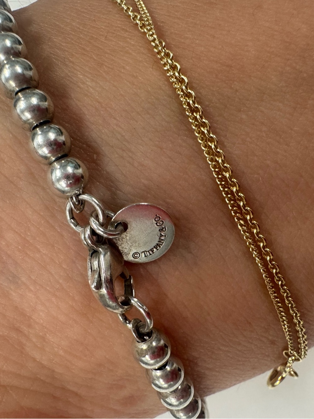 Tiffany Blue Heart Tag Bracelet - Picture 6 of 7